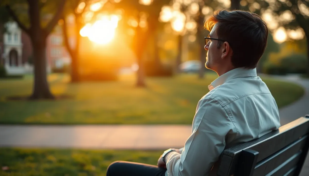 Personne en réflexion sur l'opportunité d'une guidance intuitive
