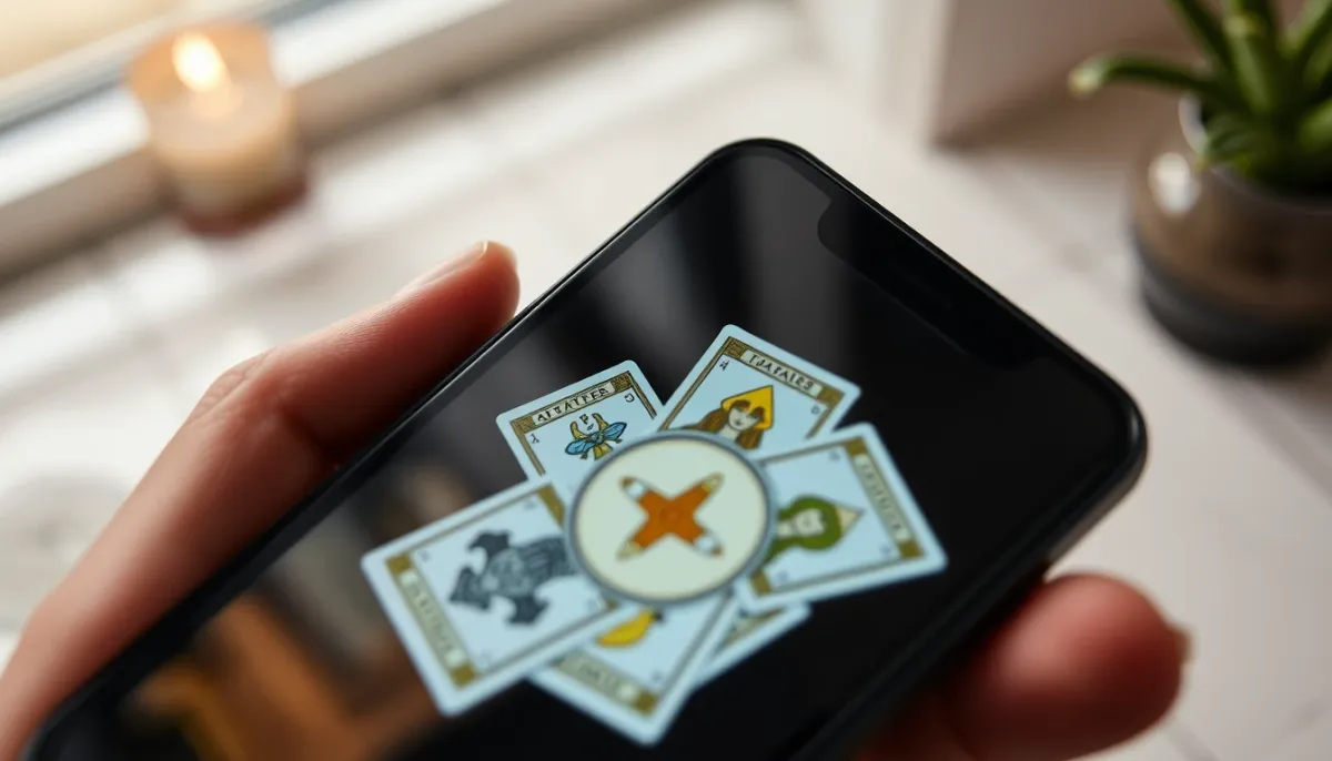 Formats utilisés pendant une voyance WhatsApp : photo du tirage et message vocal